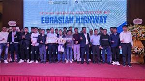 LỄ GIAO NHIỆM VỤ TÀU EURASIAN HIGHWAY CỦA CHỦ TÀU SUGAHARA KISEN VÀ TÀU CL RIZHAO CỦA CHỦ TÀU FRANBO LINE.