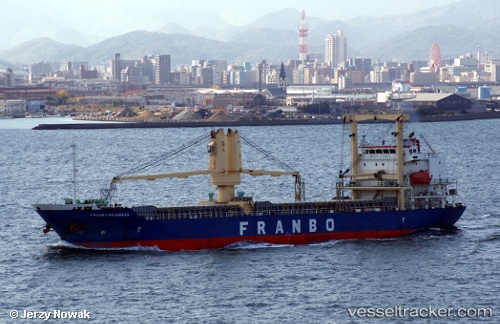 Đoàn cán bộ công ty thăm và làm việc trên tàu Franbo Progress