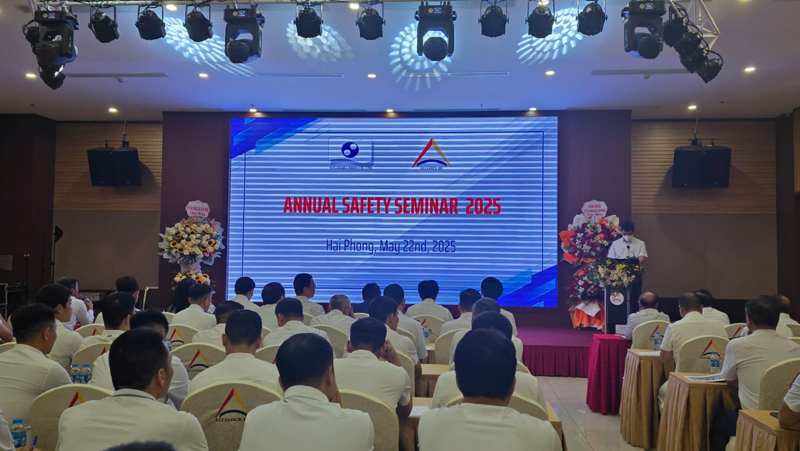 THUYỀN VIÊN CÔNG TY CỔ PHẦN HÀNG HẢI LIÊN MINH THAM DỰ HỘI THẢO AN TOÀN “ANNUAL SAFETY SEMINAR 2025” DO HÃNG TÀU SUGAHARA KISEN TỔ CHỨC