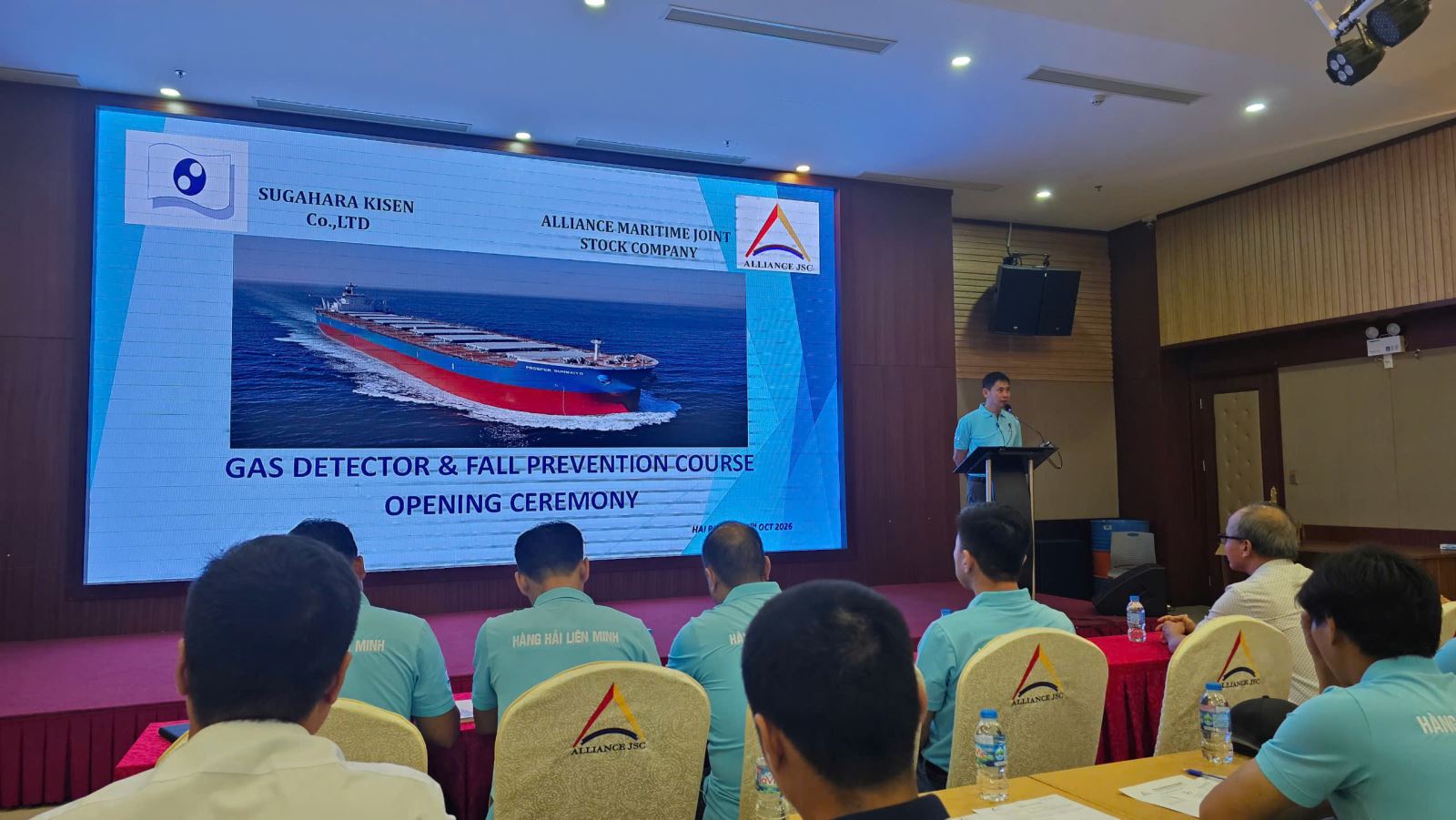 TỔ CHỨC KHÓA 3 ĐÀO TẠO “GAS DETECTOR & FALL PREVENTION COURSE”